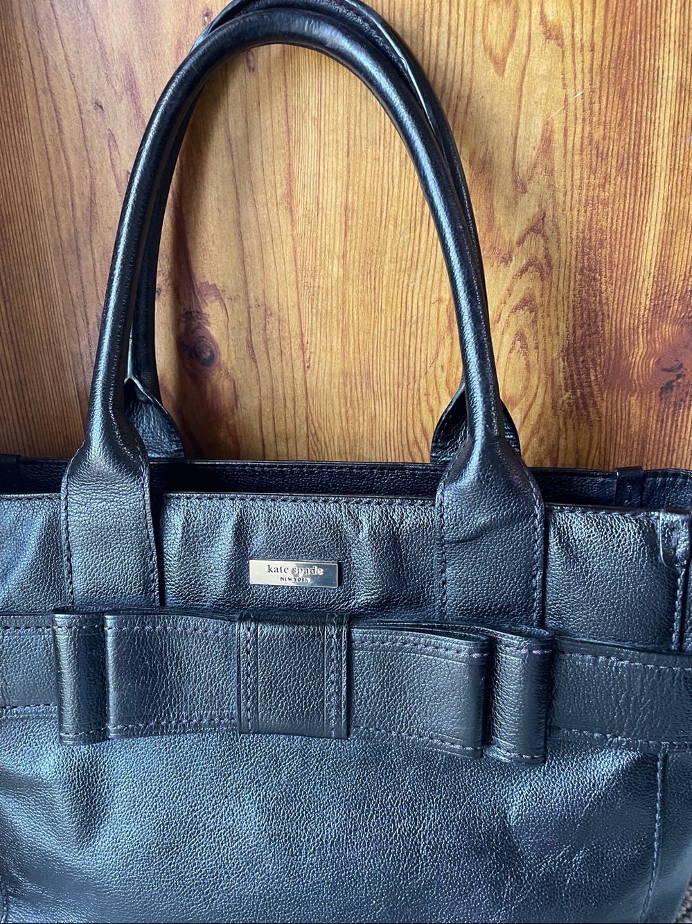 Kate Spade Quinn Villabella Black Handbag - Picture 3 of 9